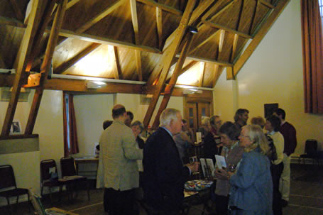 Molteno Hall interior with Society meeting