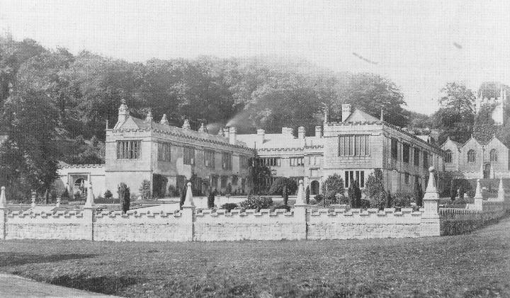 Lanhydrock House. Photo: Calder A. 2003. James MacLaren Arts and Crafts Pioneer. Shaun Tyas, Donington